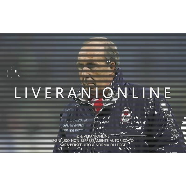 Milano 20-01-2011 Coppa Italia Tim Cup 2010/11 milan-bari nella foto giampiero ventura ph marco luzzani/ag aldo liverani s.a.s.