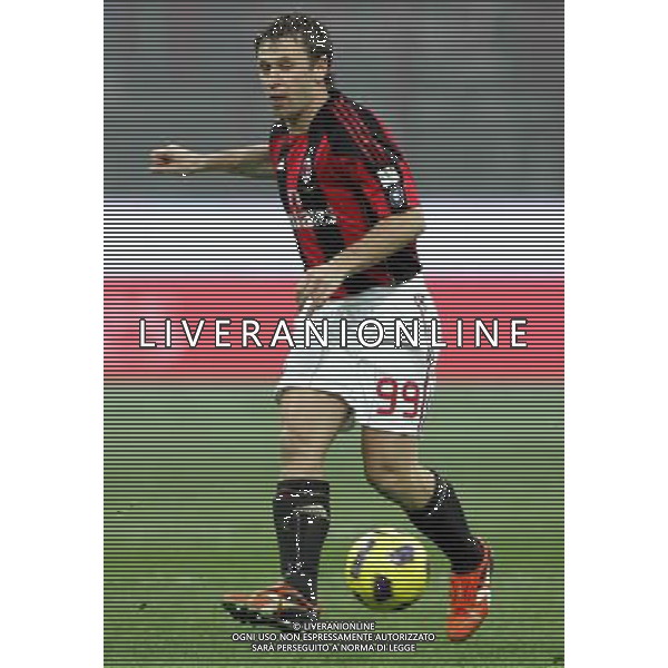 Milano 20-01-2011 Coppa Italia Tim Cup 2010/11 milan-bari nella foto antonio cassano ph marco luzzani/ag aldo liverani s.a.s.