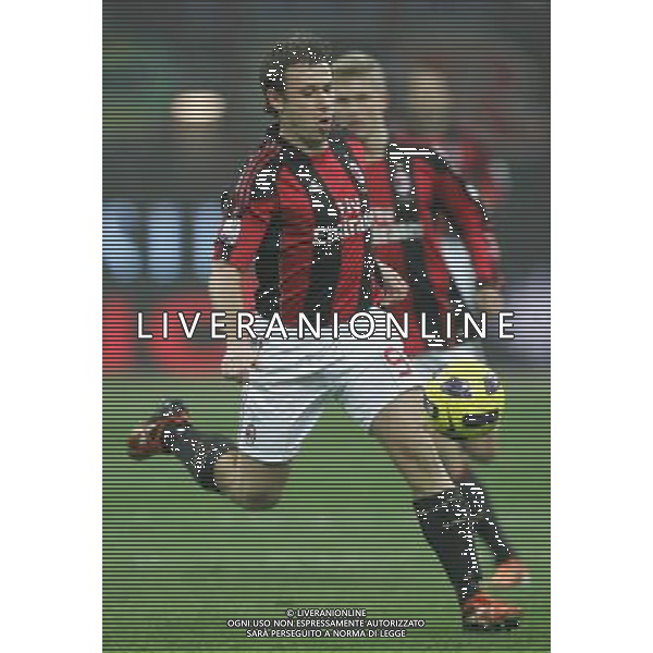 Milano 20-01-2011 Coppa Italia Tim Cup 2010/11 milan-bari nella foto antonio cassano ph marco luzzani/ag aldo liverani s.a.s.