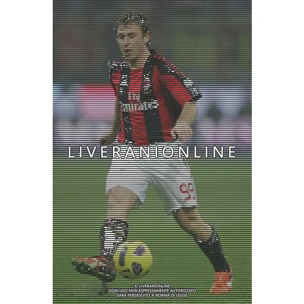 Milano 20-01-2011 Coppa Italia Tim Cup 2010/11 milan-bari nella foto antonio cassano ph marco luzzani/ag aldo liverani s.a.s.
