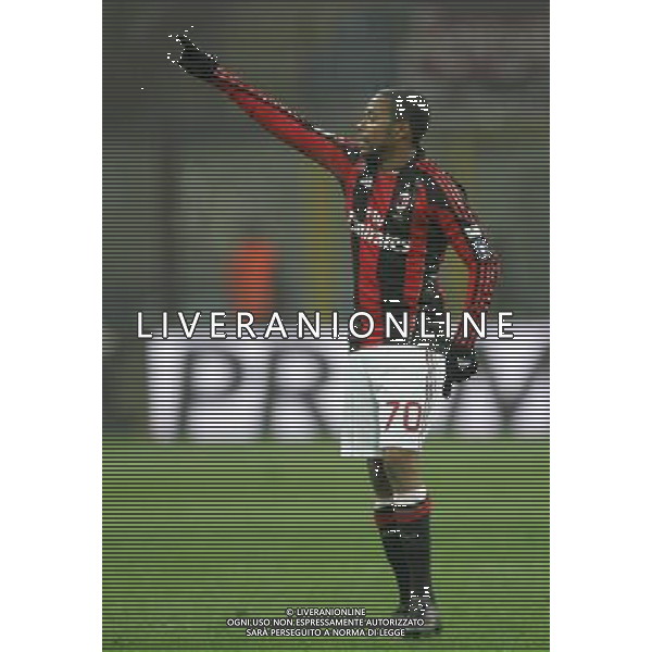 Milano 20-01-2011 Coppa Italia Tim Cup 2010/11 milan-bari nella foto robinho ph marco luzzani/ag aldo liverani s.a.s.
