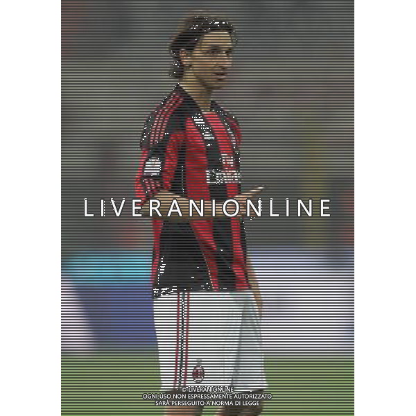 Milano 20-01-2011 Coppa Italia Tim Cup 2010/11 milan-bari nella foto zlatan ibrahimovic ph marco luzzani/ag aldo liverani s.a.s.