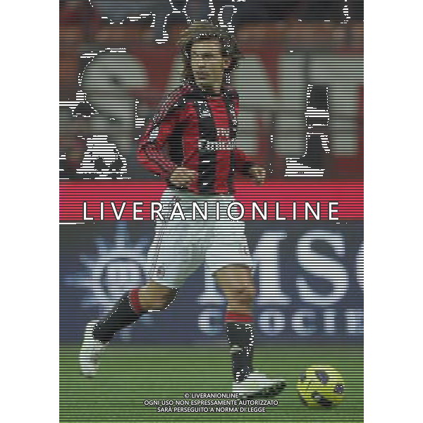 Milano 20-01-2011 Coppa Italia Tim Cup 2010/11 milan-bari nella foto andrea pirlo ph marco luzzani/ag aldo liverani s.a.s.