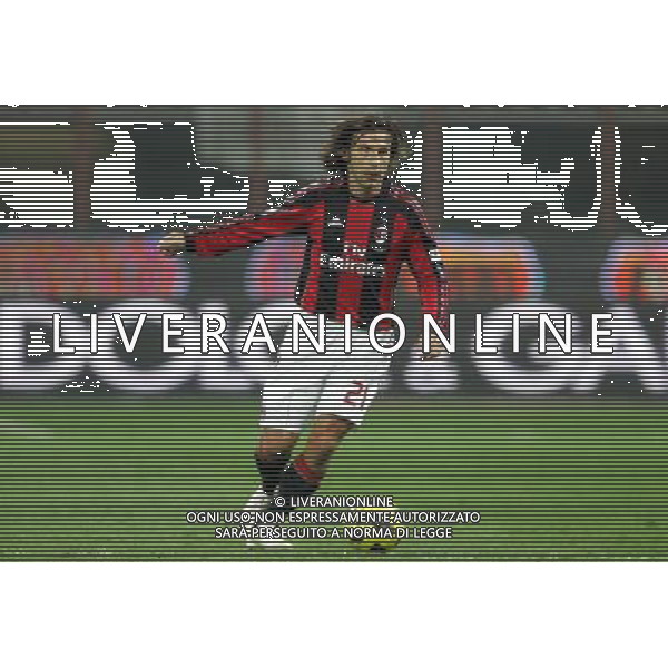 Milano 20-01-2011 Coppa Italia Tim Cup 2010/11 milan-bari nella foto andrea pirlo ph marco luzzani/ag aldo liverani s.a.s.