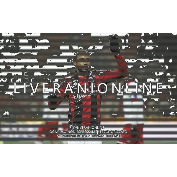 Milano 20-01-2011 Coppa Italia Tim Cup 2010/11 milan-bari nella foto robinho esulta dopo il gol ph marco luzzani/ag aldo liverani s.a.s.