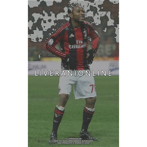 Milano 20-01-2011 Coppa Italia Tim Cup 2010/11 milan-bari nella foto robinho esulta dopo il gol con un balletto ph marco luzzani/ag aldo liverani s.a.s.