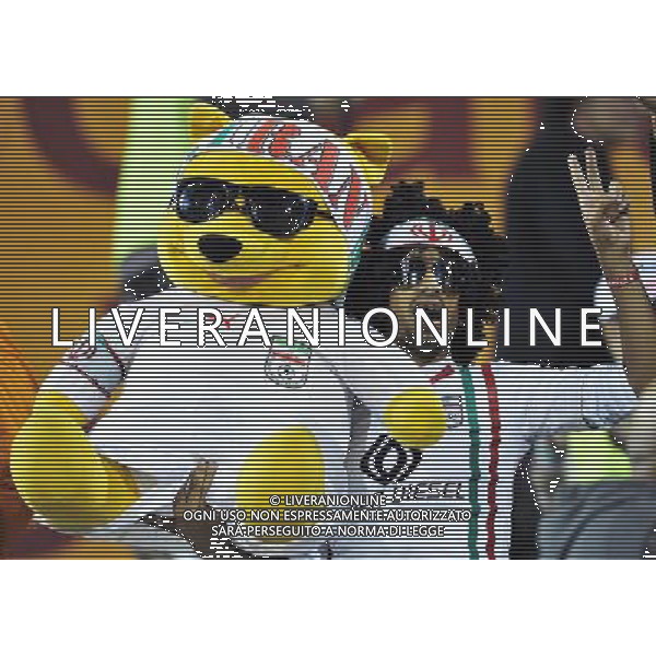 (110115) -- DOHA, Jan. 19, 2011 () -- An Iranian soccer fan watches the Asian Cup group D soccer match between Iran and the United Arab Emirates (UAE) in Doha, capital of Qatar, Jan. 19, 2011. Iran beat UAE 3-0. (/Tao Xiyi) (wjd) COPPA D\'ASIA 2011 GRUPPO D IRAN VS EMIRATI ARABI UNITI AG. ALDO LIVERANI SAS ITALY ONLY