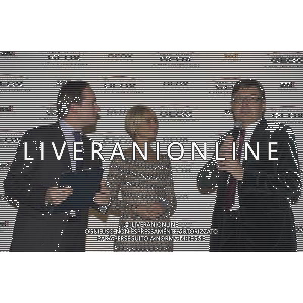 GIORGIO PANARIELLO GRAN TEATRO GEOX PADOVA NELLA FOTO: VALERIA ARZENTON COORDINAMENTO GENERALE ZED LIVE E MARIO MORETTI POLEGATO IMPRENDITORE ITALIANO, PROPRIETARIO DELLA GEOX E UNO DEGLI UOMINI PIU\' RICCHI D\'ITALIA @ CRISTINA CHECCHETTO - AG. ALDO LIVERANI