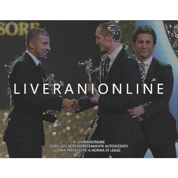 Oscar del Calcio AIC 2010 - 14Á Edizione Milano - 24.01.2011 Nella Foto:chiellini giorgio e walter samuel /Ph.Vitez-Ag. Aldo Liverani