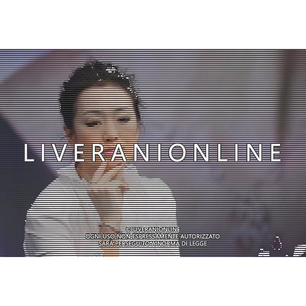 SEOUL, 24 Gennaio 2011 () - L\'attrice Gong Li durante la conferenza stampa per il nuovo film \'Shanghai\', prodotto congiuntamente dalla Huayi Brothers Media Corporation e Weinstein Co. presso l\'Hotel Shilla a Seoul, Corea del Sud, il 24 gennaio, 2011. Il film \'Shanghai\' verrˆ presentato in anteprima a Seul il 27 gennaio. 2011. AG. ALDO LIVERANI SAS ITALY ONLY