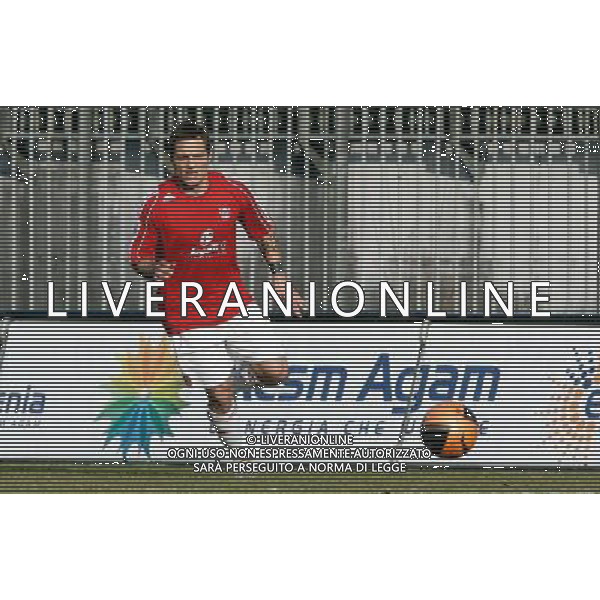 MONZA BRIANZA 23/01/2011 - MONZA BRIANZA VS REGGIANA - CAMPIONATO PRIMA DIVISIONE LEGA PRO 2010-2011 - NELLA FOTO: ALESSANDRO GAMBADORI FOTO NANDO VESCUSIO / AGENZIA ALDO LIVERANI