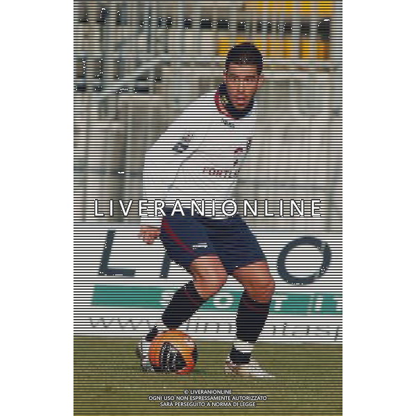 MONZA BRIANZA 23/01/2011 - MONZA BRIANZA VS REGGIANA - CAMPIONATO PRIMA DIVISIONE LEGA PRO 2010-2011 - NELLA FOTO: ANDRè VIAPIANA FOTO NANDO VESCUSIO / AGENZIA ALDO LIVERANI