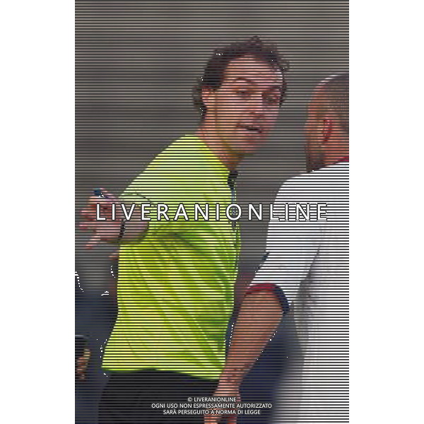 MONZA BRIANZA 23/01/2011 - MONZA BRIANZA VS REGGIANA - CAMPIONATO PRIMA DIVISIONE LEGA PRO 2010-2011 - NELLA FOTO: ARBITRO LUCA PAIRETTO DI NICHELINO FOTO NANDO VESCUSIO / AGENZIA ALDO LIVERANI