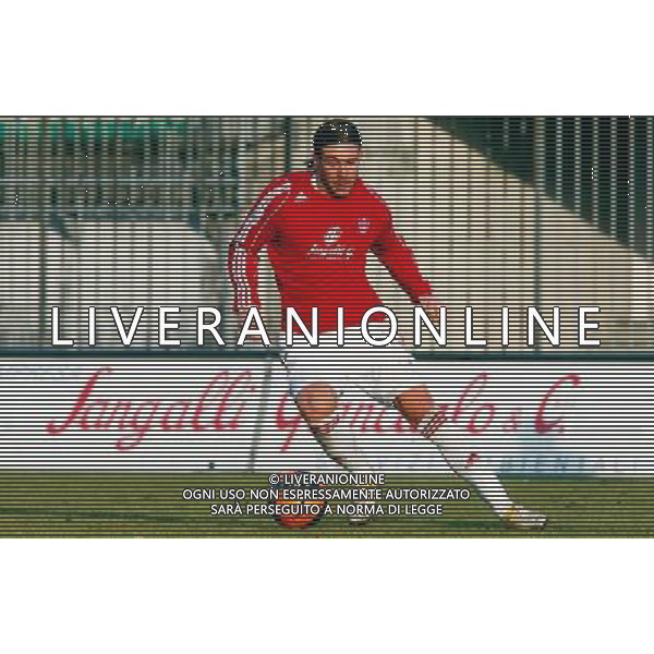 MONZA BRIANZA 23/01/2011 - MONZA BRIANZA VS REGGIANA - CAMPIONATO PRIMA DIVISIONE LEGA PRO 2010-2011 - NELLA FOTO: LUISITO CAMPISI FOTO NANDO VESCUSIO / AGENZIA ALDO LIVERANI