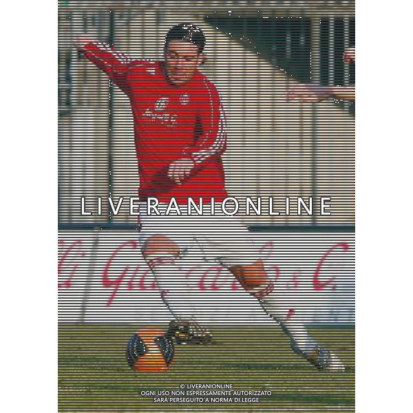 MONZA BRIANZA 23/01/2011 - MONZA BRIANZA VS REGGIANA - CAMPIONATO PRIMA DIVISIONE LEGA PRO 2010-2011 - NELLA FOTO: LUISITO CAMPISI FOTO NANDO VESCUSIO / AGENZIA ALDO LIVERANI