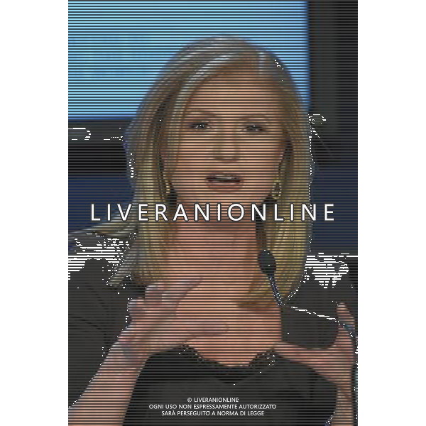 DAVOS/SWITZERLAND, 26JAN11 - Arianna Huffington, Co-Founder and Editor-in-Chief, Huffington Post, USA, speaks during the session \'The Future of Employment\' to start at the Annual Meeting 2011 of the World Economic Forum in Davos, Switzerland, January 26, 2011. World Economic Forum AG. ALDO LIVERANI SAS ITALY ONLY