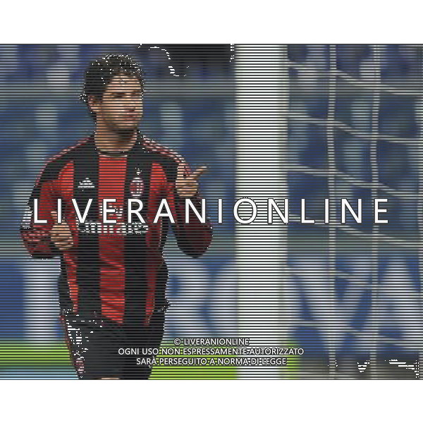 Coppa Italia TIM Cup 2010/2011 Quarti di Finale Genova - 26.01.2011 Sampdoria-Milan Nella Foto:alexandre pato esulta secondo gol /Ph.Vitez-Ag. Aldo Liverani