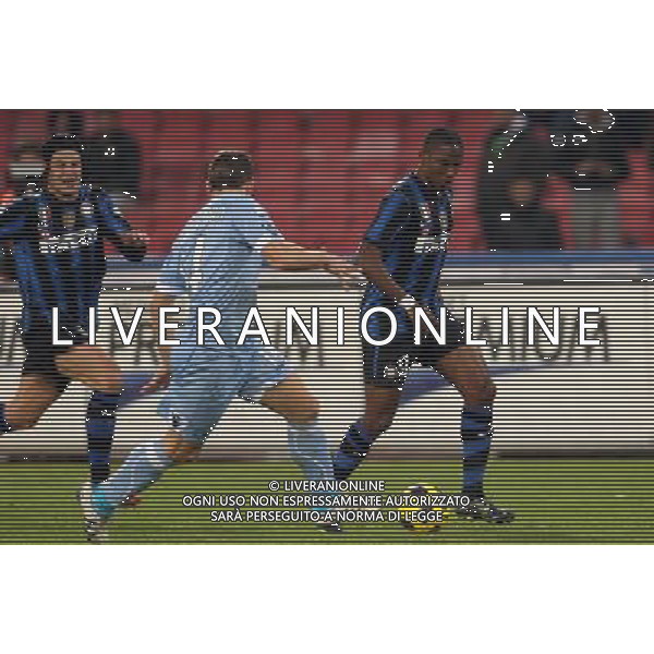 NAPOLI-INTER COPPA ITALIA TIM CUP 26/01/2011 NELLA FOTO: SAMUEL ETO\'O ©MOSCA/AGENZIA ALDO LIVERANI SAS