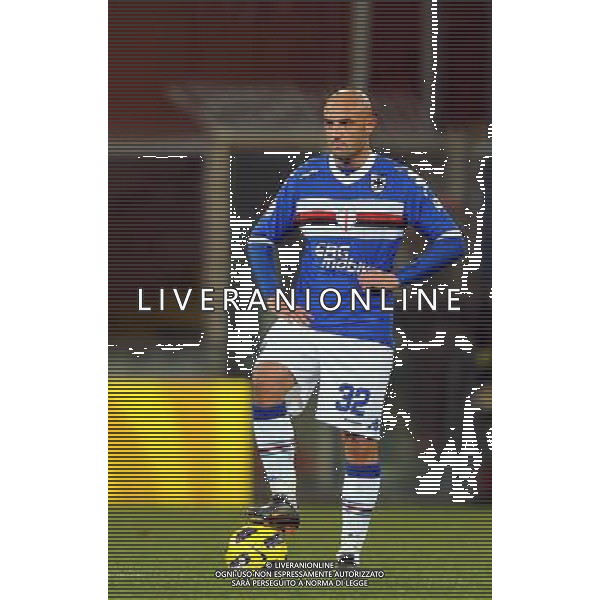 Coppa Italia TIM Cup 2010/2011 Quarti di Finale Genova - 26.01.2011 Sampdoria-Milan Nella Foto:Massimo Maccarone /Ph.Vitez-Ag. Aldo Liverani