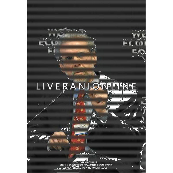 DAVOS/SWITZERLAND, 27JAN11 - Daniel Goleman, Co-Director, Consortium for Research on Emotional Intelligence in Organizations, Rutgers University, USA, speaks during the session \'The New Reality of Consumer Power\' at the Annual Meeting 2011 of the World Economic Forum in Davos, Switzerland, January 27, 2011. World Economic Forum AG. ALDO LIVERANI SAS ITALY ONLY