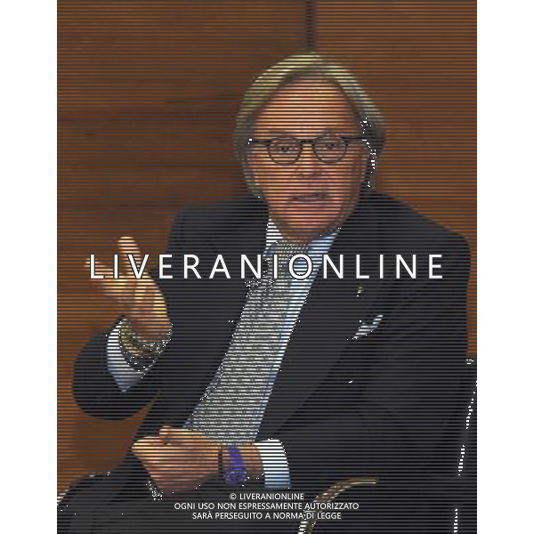 MILANO 27/1/2011 AULA MAGNA BOCCONI VIA GOBBI, 5 CONVEGNO: -PIU\' VALORE PER LE IMPRESE ED IL SISTEMA PAESE- NELLA FOTO DIEGO DELLA VALLE PRESIDENTE TOD\' S FOTO ROMANO/AG ALDO LIVERANI