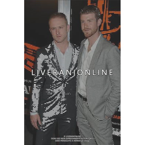 25 January 2011 - Hollywood, California - Ben Foster and John Foster. \'The Mechanic\' Los Angeles Premiere held at Arclight Cinemas. Photo Credit: Byron Purvis/AdMedia AG. ALDO LIVERANI SAS ITALY ONLY