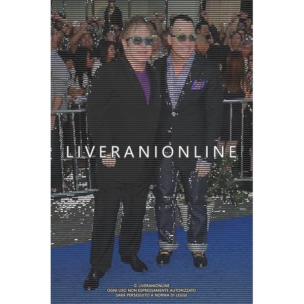 23 January 2011 - Hollywood, California - Sir Elton John and David Furnish. \'Gnomeo and Juliet\' World Premiere held at the El Capitan Theatre. Photo Credit: Byron Purvis/AdMedia AG. ALDO LIVERANI SAS ITALY ONLY