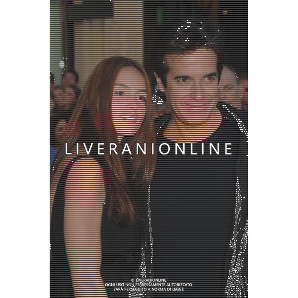 23 January 2011 - Hollywood, California - David Copperfield and guest. \'Gnomeo and Juliet\' World Premiere held at the El Capitan Theatre. Photo Credit: Byron Purvis/AdMedia AG. ALDO LIVERANI SAS ITALY ONLY