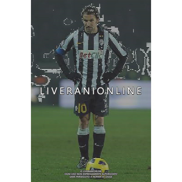 Coppa Italia TIM Cup 2010/2011 Quarti di Finale Torino - 27.01.2011 Juventus-Roma Nella Foto:Alessandro Del Piero /Ph.Vitez-Ag. Aldo Liverani