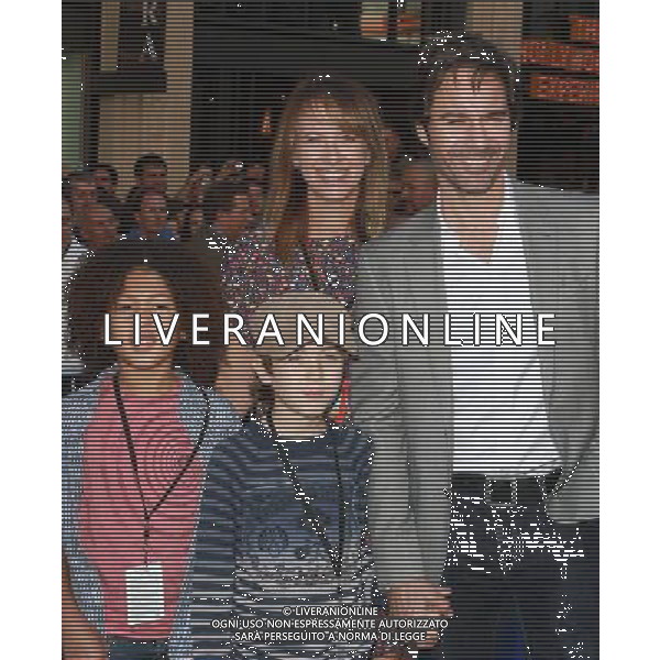 23 January 2011 - Hollywood, CA - Eric McCormack and family. Gnomeo And Juliette World Premiere held At The El Capitan Theatre. Photo Credit: Kevan Brooks/AdMedia AG. ALDO LIVERANI SAS ITALY ONLY