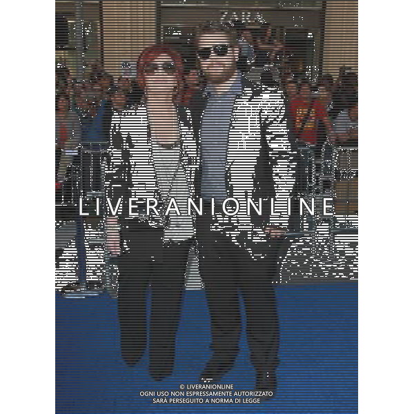 23 January 2011 - Hollywood, CA - Sharon Osbourne and Jack Osbourne. Gnomeo And Juliette World Premiere held At The El Capitan Theatre. Photo Credit: Kevan Brooks/AdMedia AG. ALDO LIVERANI SAS ITALY ONLY