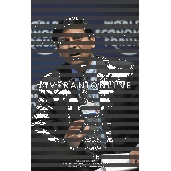 DAVOS/SWITZERLAND, 27JAN11 - Raghuram G. Rajan, Eric J. Gleacher Distinguished Service Professor of Finance, University of Chicago Booth School of Business, USA; Global Agenda Council on the International Monetary System, speaks during the session \'Redesigning the International Monetary System: A Davos Debate\' at the Annual Meeting 2011 of the World Economic Forum in Davos, Switzerland, January 27, 2011. World Economic Forum ©PHOTOSHOT/Agenzia Aldo Liverani Sas - ITALY ONLY - EDITORIAL USE ONLY -