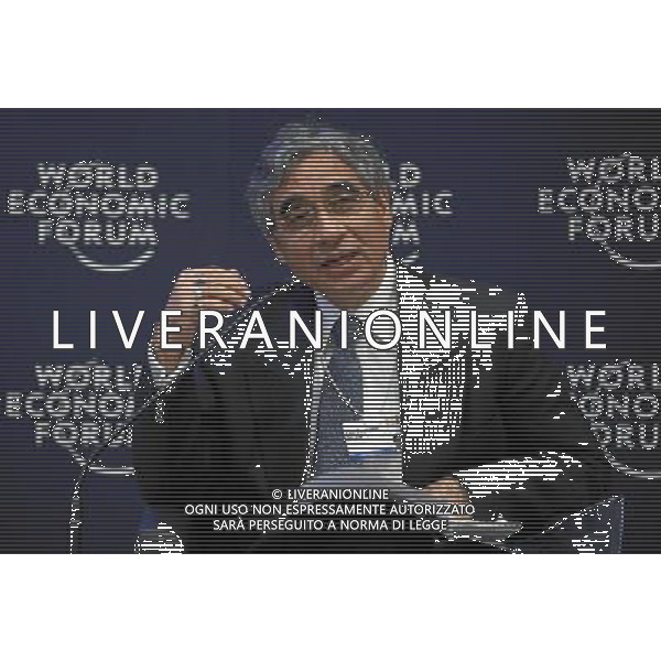 DAVOS/SWITZERLAND, 28JAN11 - Om Prakash Bhatt, Chairman, State Bank of India, India, speaks during the session \'Redeploying Development Finance\' at the Annual Meeting 2011 of the World Economic Forum in Davos, Switzerland, January 28, 2011. World Economic Forum ©PHOTOSHOT/Agenzia Aldo Liverani Sas - ITALY ONLY - EDITORIAL USE ONLY -