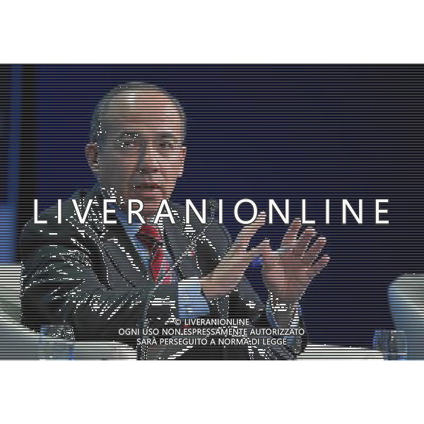 DAVOS/SWITZERLAND, 28JAN11 - Felipe Calderon, President of Mexico speaks during the session \'Redefining Sustainable Development\' at the Annual Meeting 2011 of the World Economic Forum in Davos, Switzerland, January 28, 2011. World Economic Forum ©PHOTOSHOT/Agenzia Aldo Liverani Sas - ITALY ONLY - EDITORIAL USE ONLY -