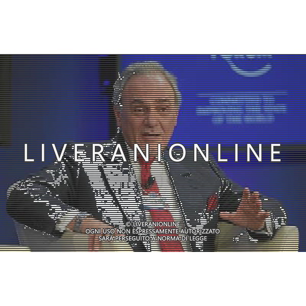 DAVOS/SWITZERLAND, 28JAN11 - H.R.H. Prince Turki Al Faisal Al Saud, Prince of Saudi Royal Family is captured during the session \'WHAT IF: Iran develops a nuclear weapon?\' at the Annual Meeting 2011 of the World Economic Forum in Davos, Switzerland, January 28, 2011. World Economic Forum ©PHOTOSHOT/Agenzia Aldo Liverani Sas - ITALY ONLY - EDITORIAL USE ONLY -