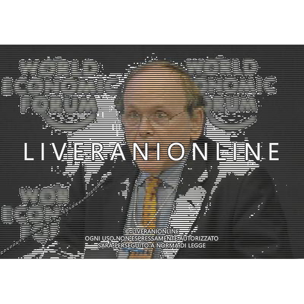 DAVOS/SWITZERLAND, 29JAN11 - Daniel Yergin, Chairman, IHS CERA, USA; Global Agenda Council on Energy Security speaks during the session \'Managing the Basics: Water, Food and Energy\' at the Annual Meeting 2011 of the World Economic Forum in Davos, Switzerland, January 29, 2011. World Economic Forum AG. ALDO LIVERANI SAS ITALY ONLY