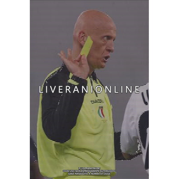 Lazio-Juventus coppa italia finale andata Tim Cup 17/03/2004 nella foto arbitro pierluigi collina foto terruso/agenzia aldo liverani
