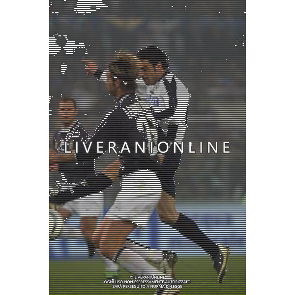 Lazio-Juventus coppa italia finale andata Tim Cup 17/03/2004 nella foto primo gol di stefano fiore foto terruso/agenzia aldo liverani