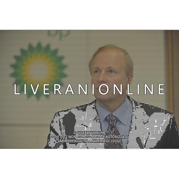 BP\'s chief executive, Robert Dudley speaking at a press conference in London this morning BP has released Q4 results this morning, reporting net income of $5.57 billion versus $4.3 billion last year. The company reported a full-year loss of $3.72 billion versus a profit of $16.58 billion in 2009. The group income statement for Q4 and full-year reflects a pre-tax charge of $1 billion and $40.9 billion respectively related to the Gulf of Mexico oil spill, with all charges relating to the incident have being treated as non-operating items. The company announced the resumption of quarterly dividend payments, with a 7c per share dividend to be paid on Mar. 28 this year. The company said that following a strategic review, it intends to divest the Texas City refinery and the southern part of its US West Coast Fuels Value Chain, including the Carson refinery, by the end of 2012 subject to all necessary legal and regulatory approvals, adding that it will ensure current obligations at Texas City are fulfilled. ©photoshot/Agenzia Aldo Liverani Sas - ITALY ONLY - Conferenza stampa dell\'Amministratore delegato di BP, Robert Dudley per relazionare la perdita annuale dopo i costi di sversamento di petrolio nel golfo del messico -Londra 01/02/2011