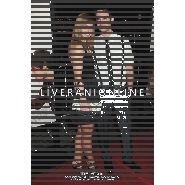 1 February 2011 - Los Angeles, California - Scott Mechlowicz and guest. \'Waiting For Forever\' Los Angeles Premiere held at Pacific Theatres at The Grove. Photo Credit: Byron Purvis/AdMedia AG. ALDO LIVERANI SAS ITALY ONLY