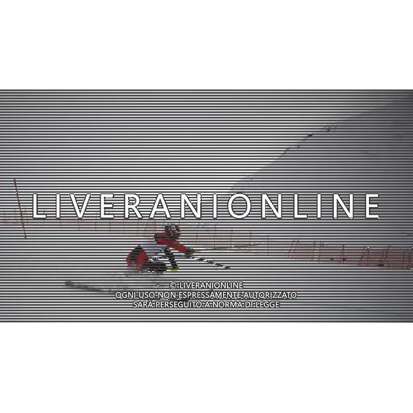 (110207) -- ERZURUM, Feb. 7, 2011 () -- Patrick Boner of Switzerland competes in the men\'s slalom of Alpine Skiing event at the 25th Winter Universiade in Erzurum, Turkey, Feb. 6, 2011. Boner clocked 1 minute and 48.97 seconds to rank No. 20. (/Fei Maohua) AG. ALDO LIVERANI SAS ITALY ONLY