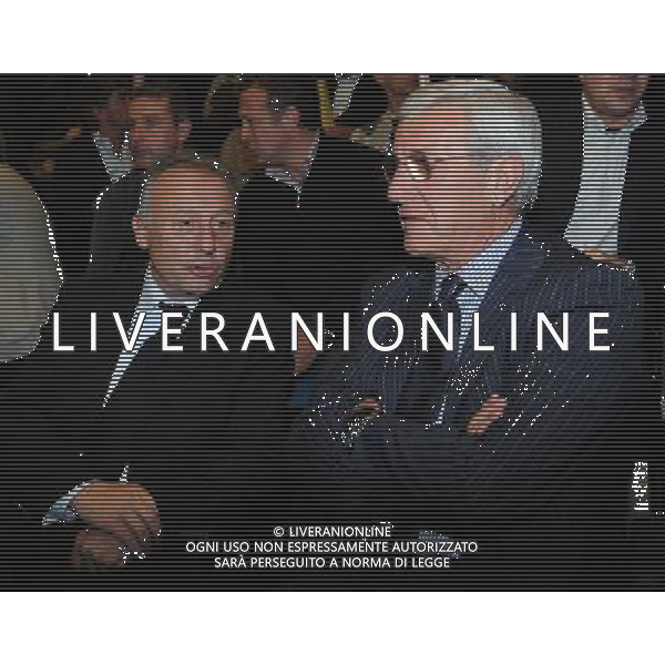 Panchina d Oro e Panchina d Argento 2010 Firenze - 07.02.2011 Nella Foto:Marcello Lippi e Alberto Zaccheroni /Ph.Vitez-Ag. Aldo Liverani