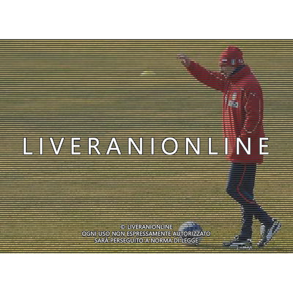 Raduno Nazionale Italiana a Coverciano Firenze - 07.02.2011 Allenamento Nella Foto:prandelli cesare /Ph.Vitez-Ag. Aldo Liverani