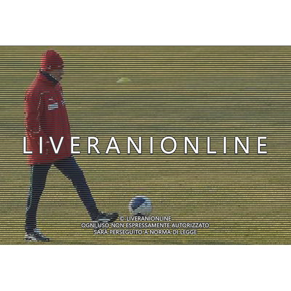 Raduno Nazionale Italiana a Coverciano Firenze - 07.02.2011 Allenamento Nella Foto:prandelli cesare /Ph.Vitez-Ag. Aldo Liverani