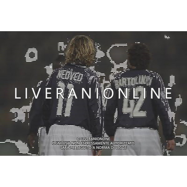 Roma 17/03/2004 Lazio-Juventus Tim Cup 2003/2004 Nella foto: Nedved Pavel con Bartolucci.* Ph Gianni Nucci/Aldo Liverani