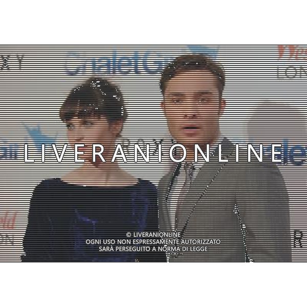  Picture Shows: Ed Westwick and Felicity Jones attending the World premiere of Chalet Girl. Held at the Vue cinema, Westfield, London, on Tuesday February 08, 2011. AG. ALDO LIVERANI SAS ITALY ONLY