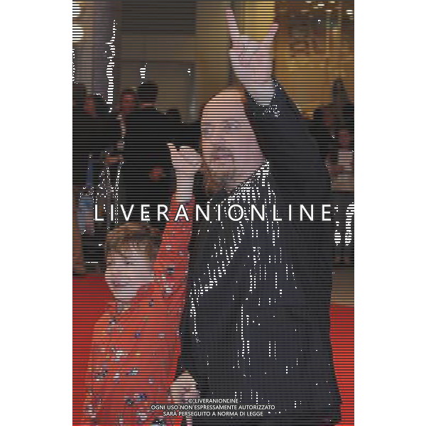Bill Bailey and son, Chalet Girl Premiere, Westfield, London. 08.02.11 AG. ALDO LIVERANI SAS ITALY ONLY