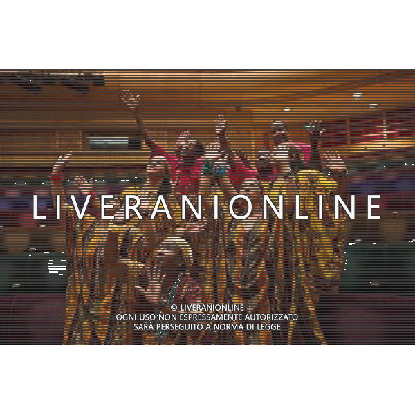 The Creole Choir of Cuba at their soundcheck in the Barbican Hall, London on 8 February 2011 AG.ALDO LIVERANI SAS ITALY ONLY