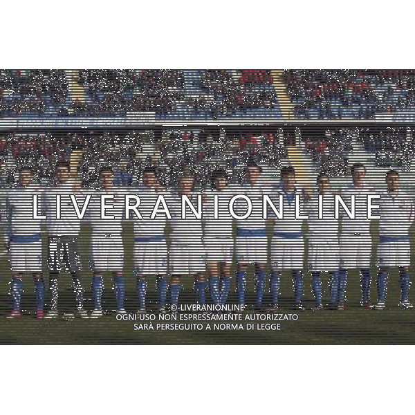 EMPOLI, 08 FEBBRAIO 2011 AMICHEVOLE UNDER 21 ITALIA-INGHILTERRA NELLA FOTO: SQUADRA ITALIA FORMAZIONE FOTO STEFANO D\'ERRICO/AG. ALDO LIVERANI S.A.S.