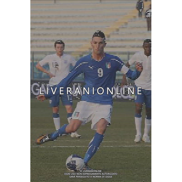EMPOLI, 08 FEBBRAIO 2011 AMICHEVOLE UNDER 21 ITALIA-INGHILTERRA NELLA FOTO: FEDERICO MACHEDA FOTO STEFANO D\'ERRICO/AG. ALDO LIVERANI S.A.S.